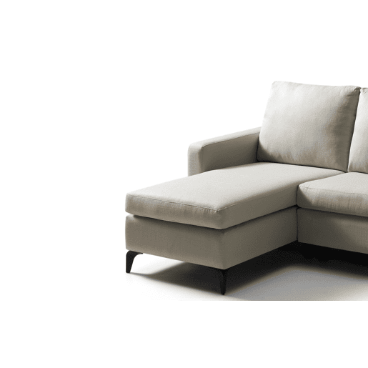 Chaise longue CHIC lado esquerdo cor bege