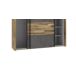 Armario RICCIANO puertas correderas 230x215cm roble Armario RICCIANO puertas correderas 230x215cm roble Roble