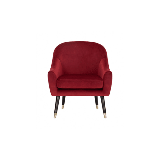 Cadeirão decorativo RETRO cor vermelha Cadeirão decorativo RETRO cor vermelha