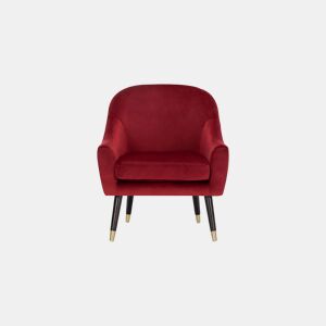 Cadeirão decorativo RETRO cor vermelha