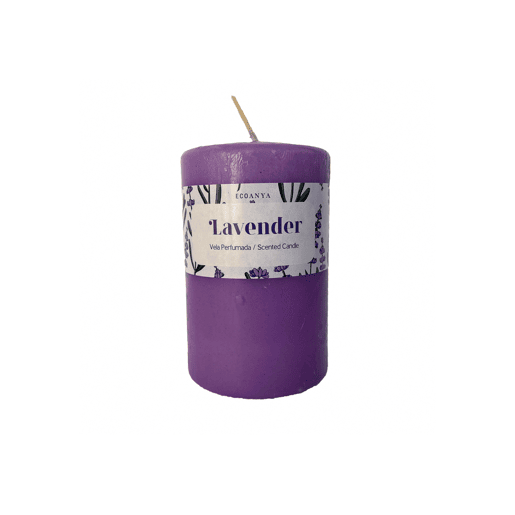 Vela taco LAVANDER 9,5cm marca ECOANYA