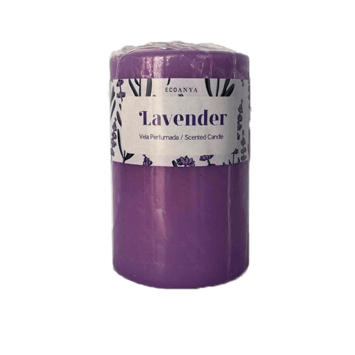 Vela taco LAVANDER 9,5cm marca ECOANYA