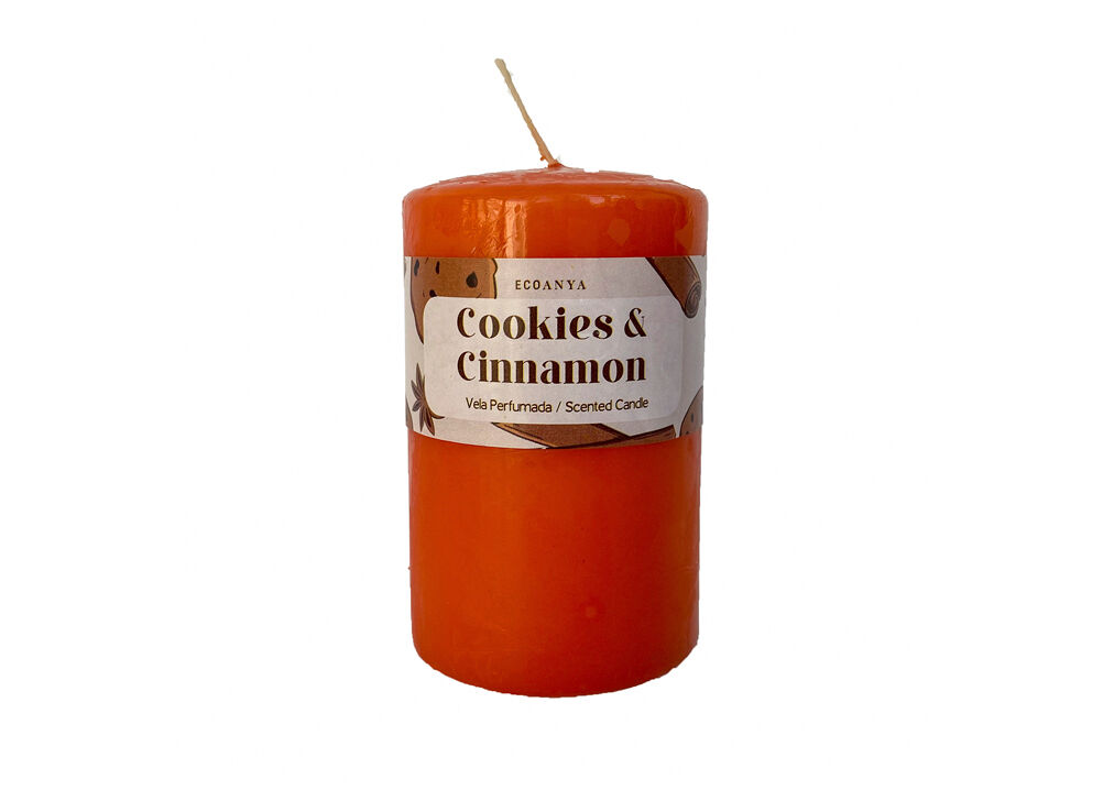 Vela taco olor cookies & cinnamon 9,5cm