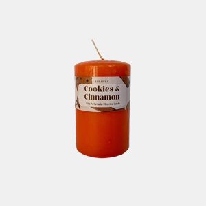 Vela taco COOKIES & CINNAMON 9,5cm marca ECOANYA