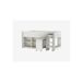 Cama compacta GAME 90x200 cm blanca y gris Cama compacta GAME 90x200 cm blanca y gris Blanco/ Gris
