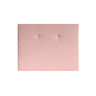 Cabeceira DAKOTA tecido rosa 145x120cm
