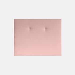 Cabeceira DAKOTA tecido rosa 145x120cm
