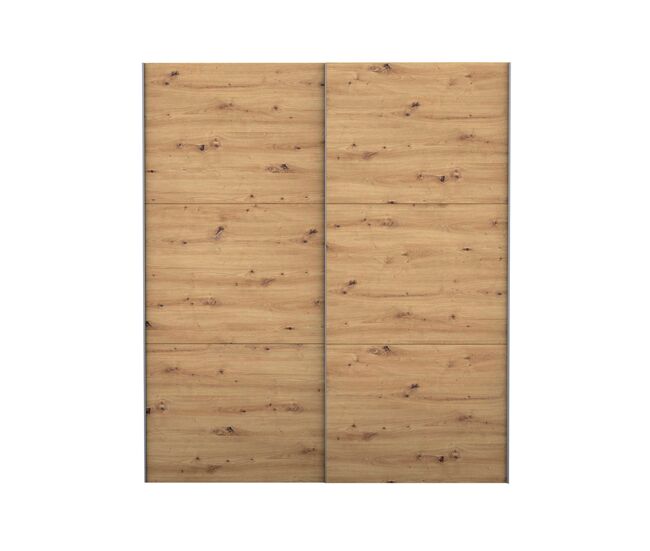 Armario alhambra puertas correderas 200x230cm roble - conforama