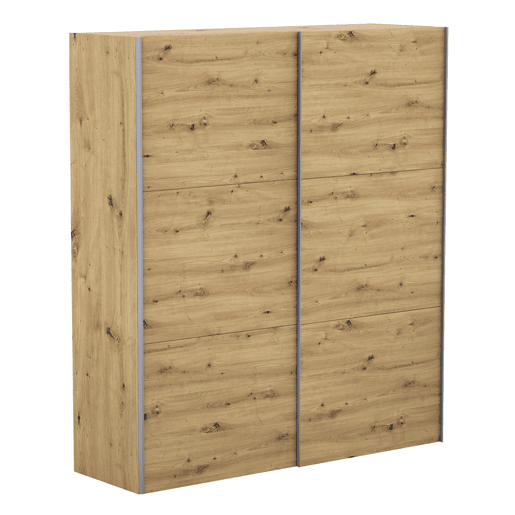 Roupeiro ALHAMBRA portas deslizantes 200x230cm carvalho