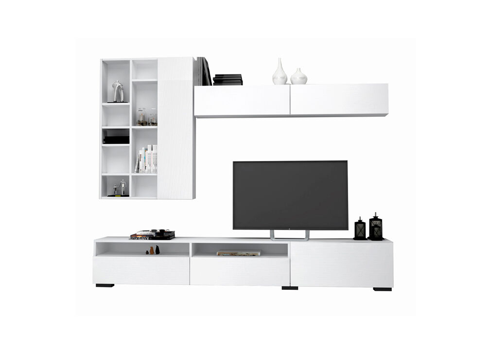 Compacto TV white color blanco 270cm