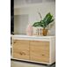 Compacto de TV YUMA blanco roble 200cm Compacto de TV YUMA blanco roble 200cm Blanco/ Madera