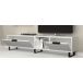 Conjunto mueble TV+ estantería ZENA , blanco Conjunto mueble TV+ estantería ZENA , blanco Blanco