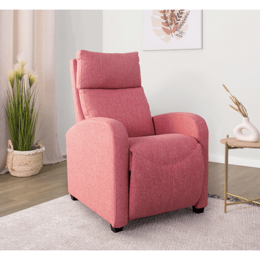 Cadeirão relax manual MILU cor rosa