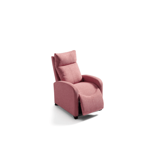 Cadeirão relax manual MILU cor rosa