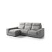 Chaise longue 4 plazas con 3 puffs FULL Chaise longue 4 plazas con 3 puffs FULL Gris Claro