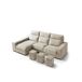 Chaise longue 4 plazas con 3 puffs FULL Chaise longue 4 plazas con 3 puffs FULL Beige