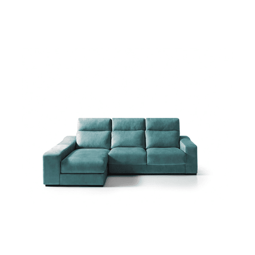 Chaise longue 4 lugares FULL com 3 puffs lado esquerdo petrãleo