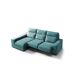 Chaise longue 4 plazas con 3 puffs FULL Chaise longue 4 plazas con 3 puffs FULL Azul Medio