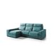 Chaise longue 4 plazas con 3 puffs FULL Chaise longue 4 plazas con 3 puffs FULL Azul Medio