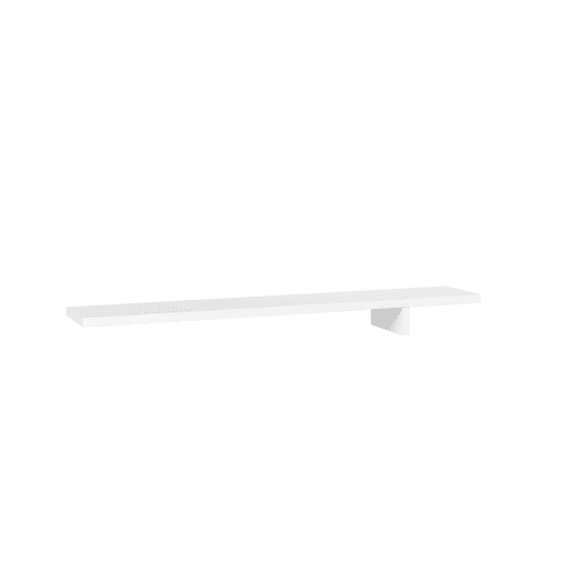 Estante para a sala de estar OSLO 120 cor branca