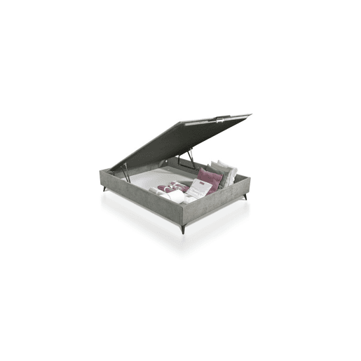 Sommier PRADO 150x190cm cor cinza Sommier PRADO 150x190cm cor cinza