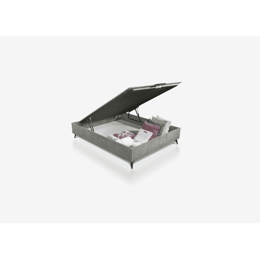 Sommier PRADO 150x190cm cor cinza Sommier PRADO 150x190cm cor cinza