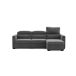 Chaise longue ARAM convertible en cama reversible 4 plazas gris Chaise longue ARAM convertible en cama reversible 4 plazas gris Gris