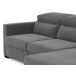 Chaise longue ARAM convertible en cama reversible 4 plazas gris Chaise longue ARAM convertible en cama reversible 4 plazas gris Gris