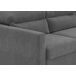 Chaise longue ARAM convertible en cama reversible 4 plazas gris Chaise longue ARAM convertible en cama reversible 4 plazas gris Gris