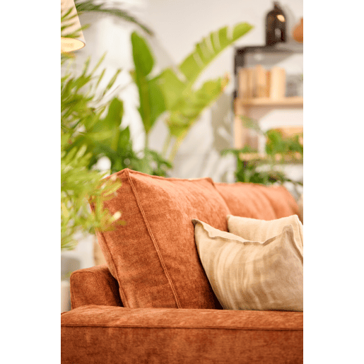 Chaise longue cama AZZURO dereita 4 lugares castanho