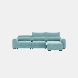 Chaise longue cama LANDON reversível 5 lugares verde