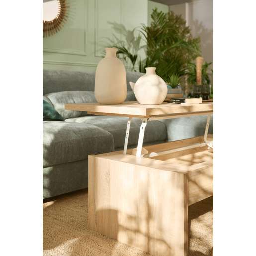 Chaise longue cama LANDON reversível 5 lugares verde