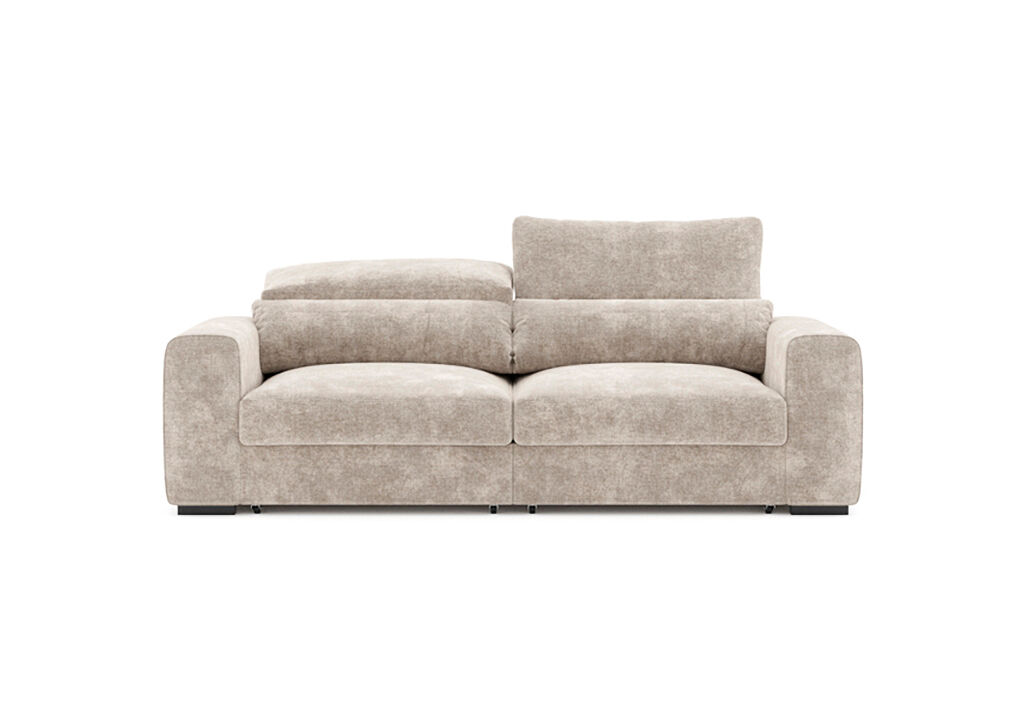 Sofá 3 plazas landon convertible en cama beige