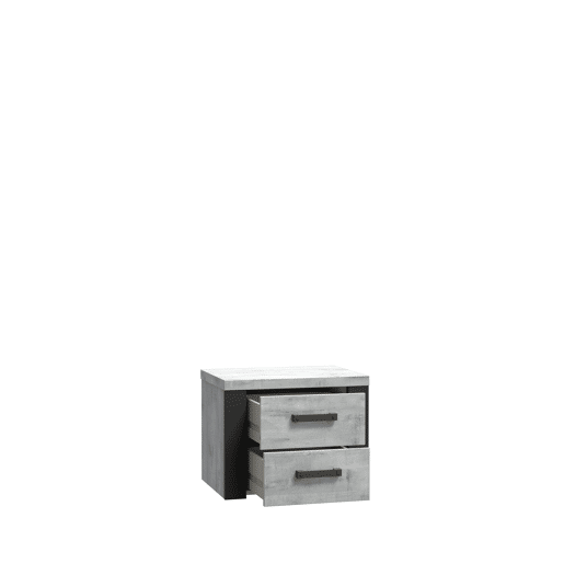 Mesa de cabeceira com 3 gavetas NELEKE