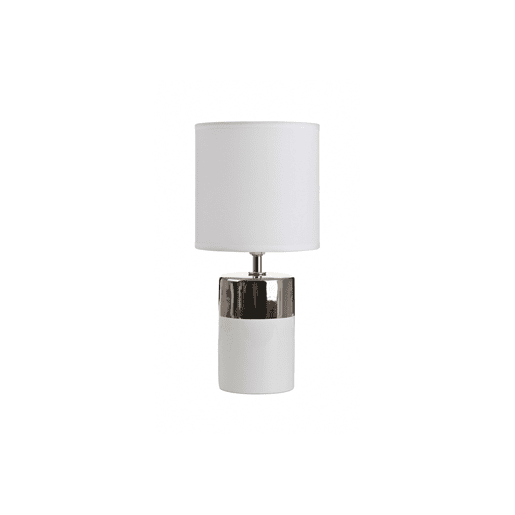 Candeeiro mesa CHIC cor branco 16x35x16cm
