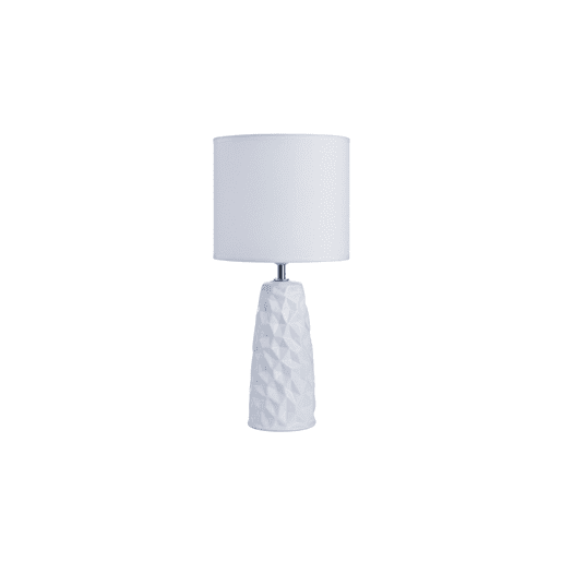 Candeeiro de mesa STONE branco 20x20x44cm