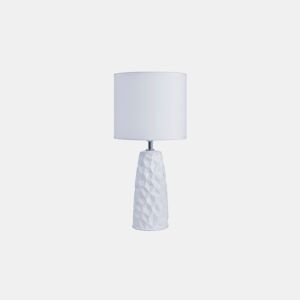 Candeeiro de mesa STONE branco 20x20x44cm