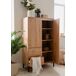 Armario KORSIKA puertas batientes y 2 cajones 81x139cm roble Armario KORSIKA puertas batientes y 2 cajones 81x139cm roble Roble
