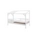 Cama cabaña AMON 90x200cm blanco rústico Cama cabaña AMON 90x200cm blanco rústico Blanco/ Gris