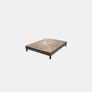 Cama kit EASY 140x190cm cinza antracita