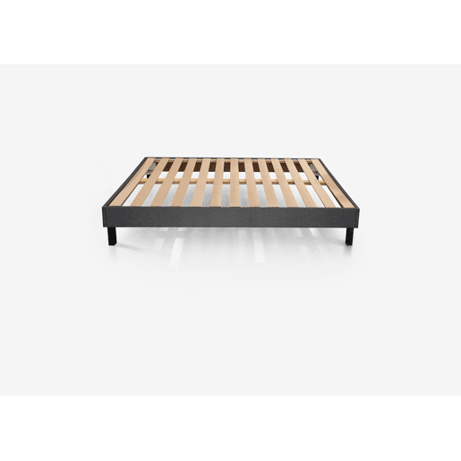 Cama kit EASY 140x190cm cinza antracita