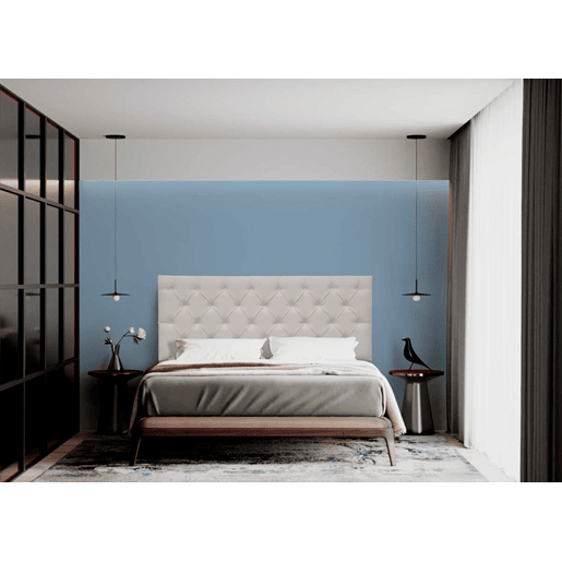 Cabeceira CLASSIC marengo 160x135cm tecido Cabeceira CLASSIC marengo 160x135cm tecido