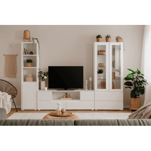Móvel de TV SKIPPER 160cm branco Móvel de TV SKIPPER 160cm branco