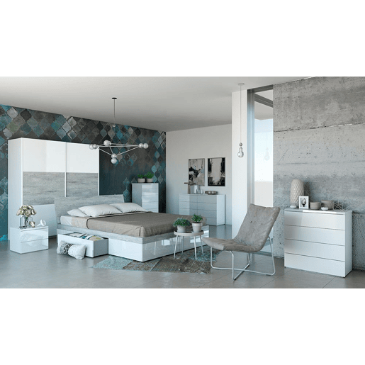 Cômoda auxiliar com 4 gavetas CAPRI Cômoda auxiliar com 4 gavetas CAPRI