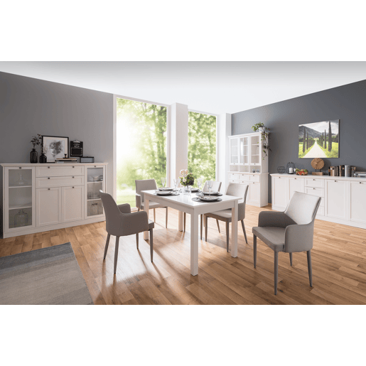 Mesa extensível DORA 140cm branca