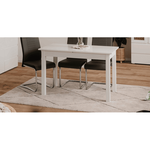 Mesa extensível DORA 120cm branca