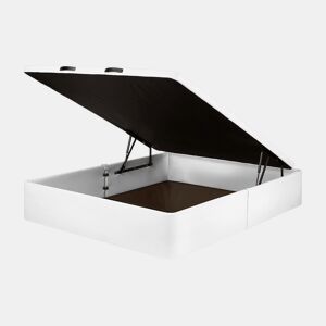 Sommier abatível LIVING 105x190cm MOLAFLEX semi pele branca