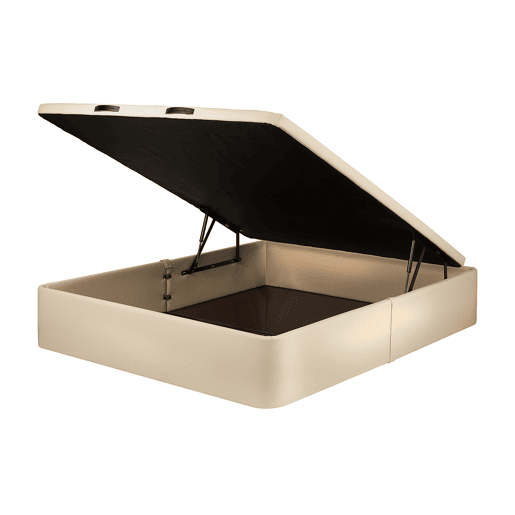 Sommier abatível LIVING 140x190cm MOLAFLEX semi pele bege