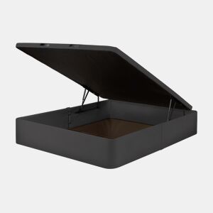 Sommier abatível LIVING 90x200cm MOLAFLEX semi pele preto
