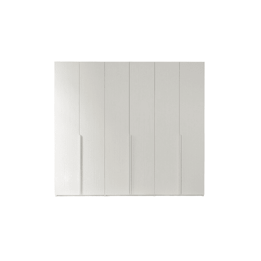 Roupeiro CLAUDIA portas batentes 240x238cm branco